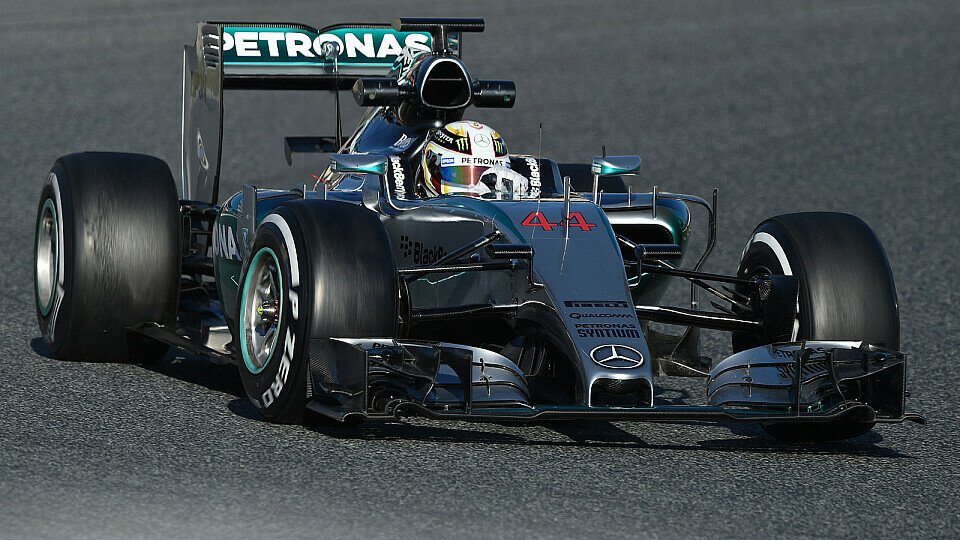 Lewis Hamilton war der Schnellste am dritten Testtag, Foto: Sutton