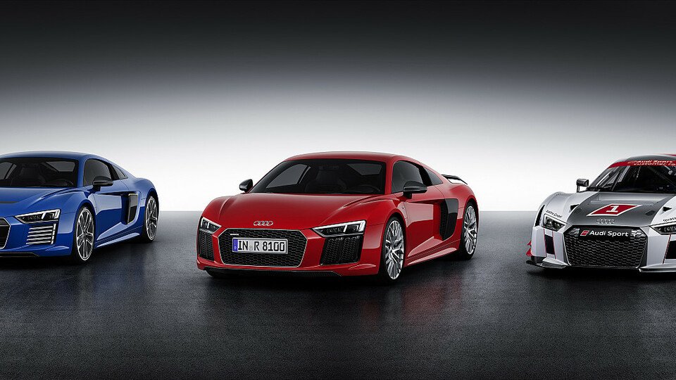 Drei der sieben neuen Modelle, die Audi in Genf präsentiert, Foto: Audi
