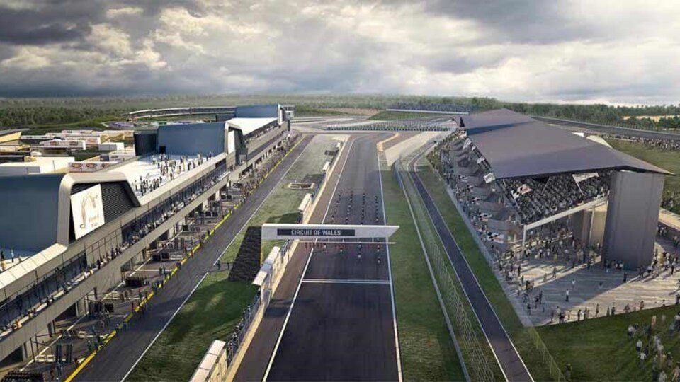 So soll der Circuit of Wales eines Tages aussehen, Foto: Circuit of Wales