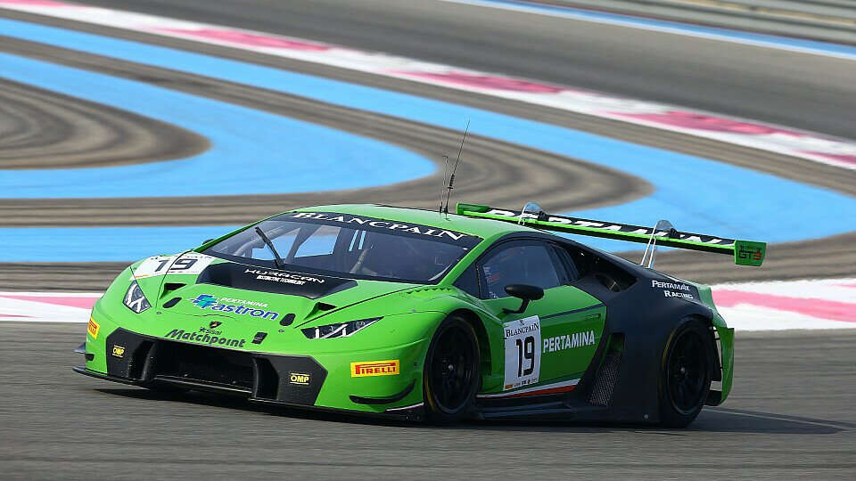 Das Testen in Le Castellet scheint zuwirken: Die neuen Lamborghini Huracán erzielten solide Zeiten, Foto: Vision Sport Agency