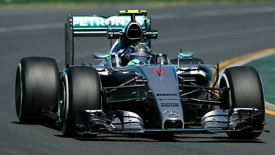 Nico Rosberg sicherte sich die ersten Bestzeiten der neuen Saison