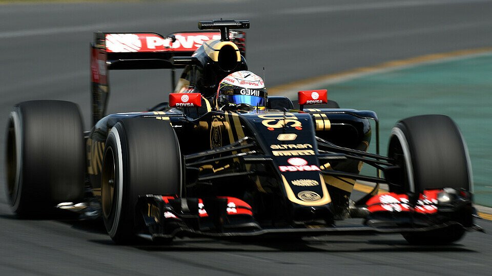 Nach dem Rennen in Australien will Romain Grosjean dieses Mal die Zielflagge sehen, Foto: Sutton