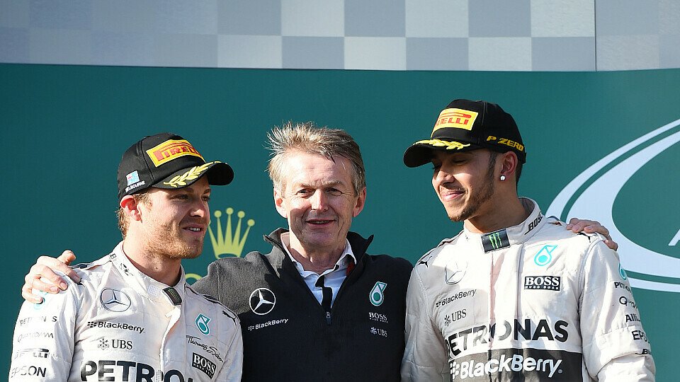 Rosberg schwärmte von Hamilton, Foto: Sutton