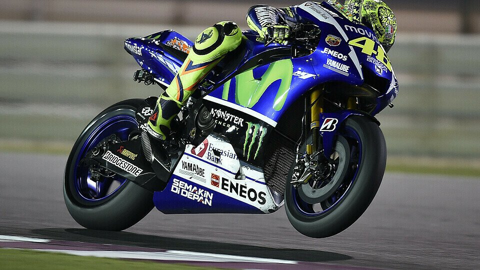 Rossi, Marquez und Co. legten endlich los, Foto: Yamaha