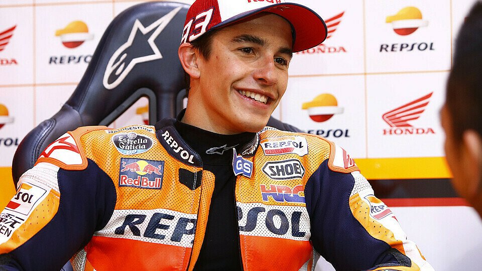 Hat Marquez auch 2015 ähnlich viel Grund zu lachen wie im Vorjahr?, Foto: Repsol Honda