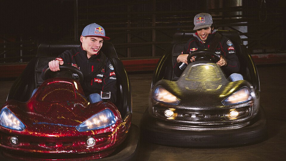 Schnell, aber bisweilen übermütig zeigte sich das Toro-Rosso-Duo, Foto: Red Bull