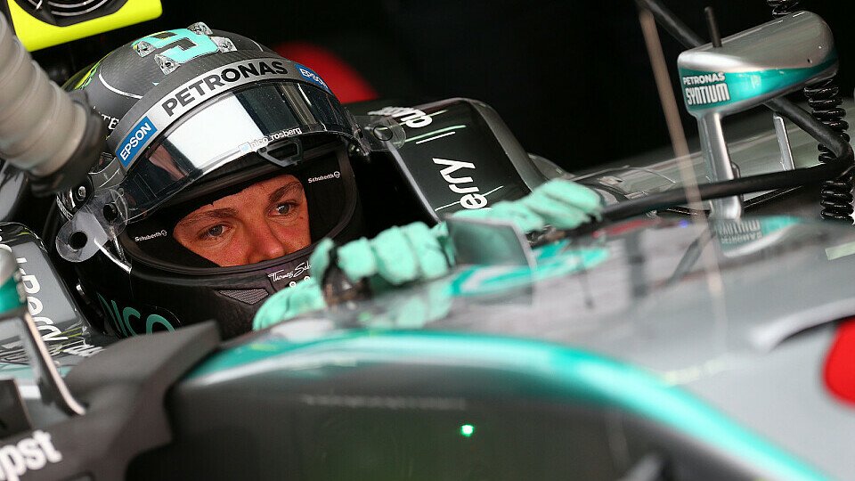 Nico Rosberg bekam im Qualifying keine Hilfe via Funk, Foto: Sutton