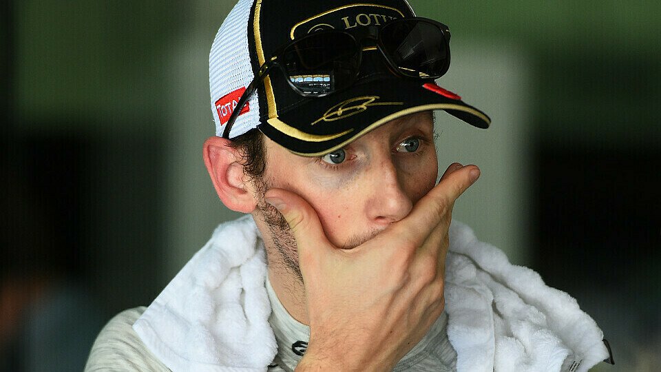 Grosjean ist von Verstappen enttäuscht, Foto: Sutton