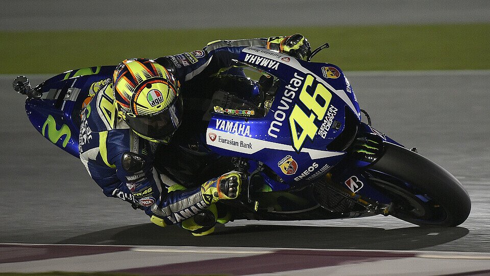 Valentino Rossi spielte in Katar seine volle Routine aus, Foto: Milagro