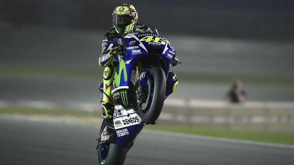 Rossi war am Ende der strahlende Sieger, Foto: Yamaha