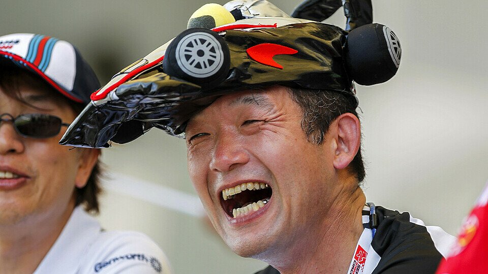 Ob McLaren-Fans in China gut lachen haben werden?, Foto: Sutton