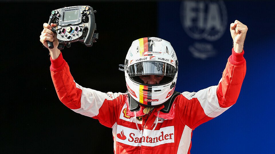 Sebastian Vettel feiert in Malaysia seinen 40. Sieg in der Formel 1, Foto: Sutton