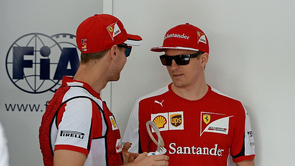 Hat Sebastian Vettel Kimi Räikkönen bereits den Rang abgelaufen?, Foto: Ferrari