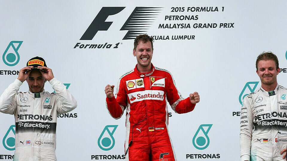 In Malaysia blieb Lewis Hamilton nur der zweite Platz hinter Sebastian Vettel, Foto: Sutton