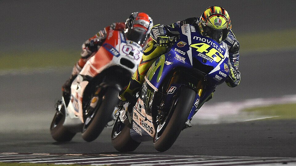Valentino Rossi überraschte mit seinem Sieg viele Beobachter, Foto: Yamaha