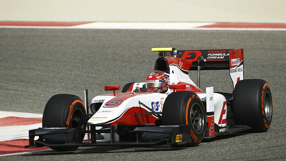 Nobuharu Matsushita setzte die Bestzeit am zweiten Testtag in Bahrain, Foto: GP2