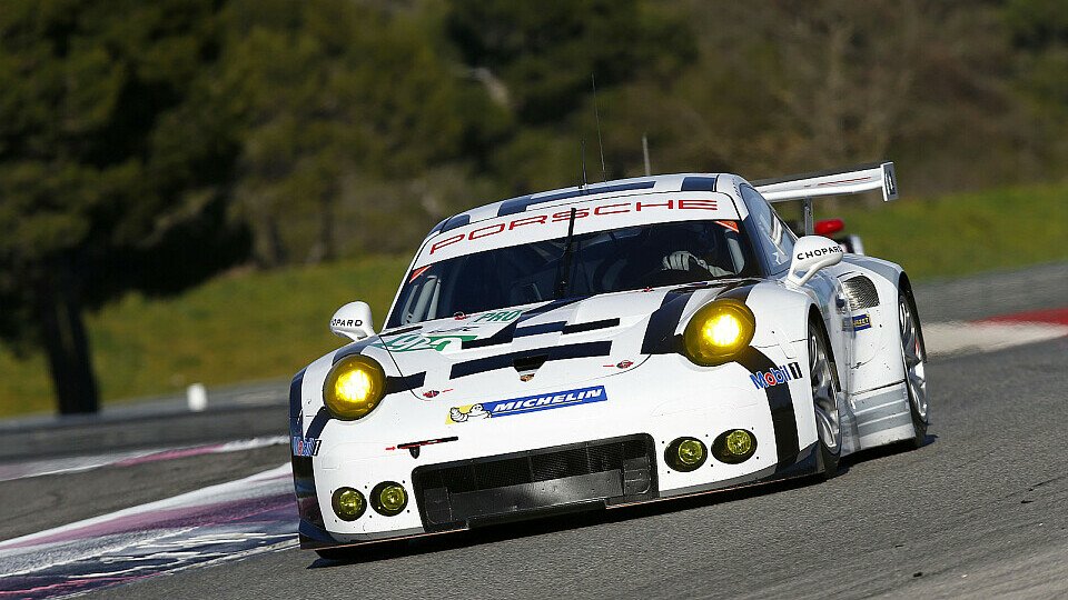 Vorfreude: Nach vielen Testkilometern geht die Saison endlich los, Foto: Porsche