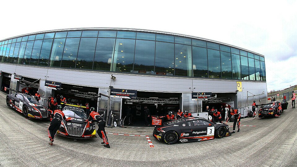 WRT-Audis wohin man blickt: Das belgische Team zeigte sich in guter Form, Foto: Vision Sport Agency