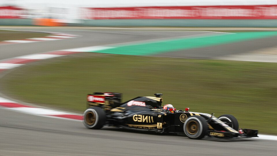 Romain Grosjean fuhr in China die ersten Lotus-Punkte der Saison ein