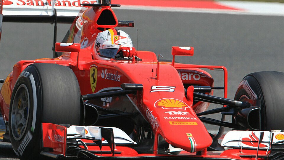 Sebastian Vettel klagte über Probleme mit dem Heck seines Ferrari, Foto: Sutton