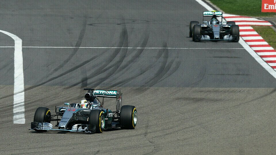 Nico Rosberg hatte erneut das Nachsehen gegenüber Lewis Hamilton, Foto: Sutton
