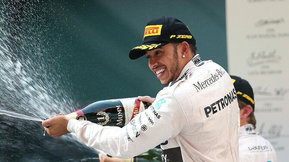 Hamilton sicherte sich seinen zweiten Saisonsieg, Foto: Mercedes-Benz