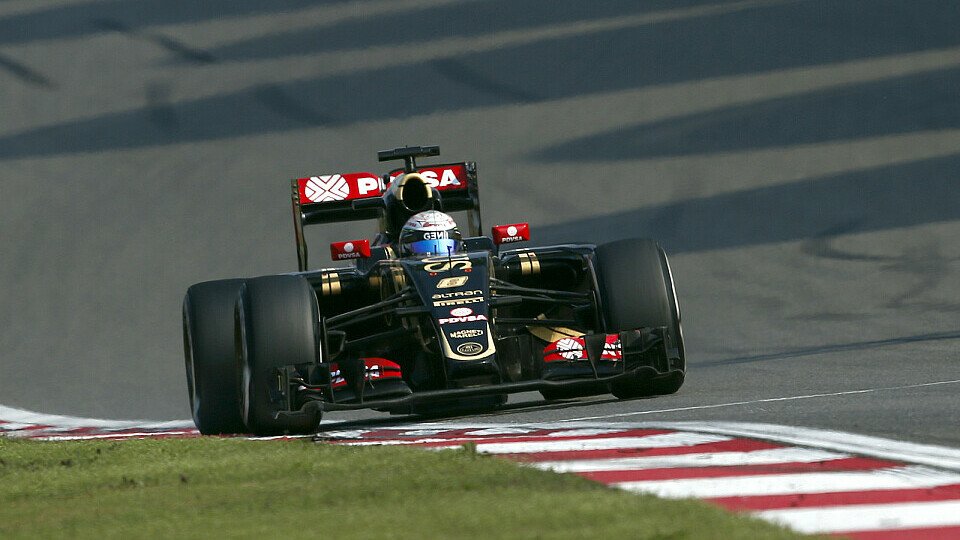 Romain Grosjean eröffnete das Punktekonto von Lotus, Foto: Sutton