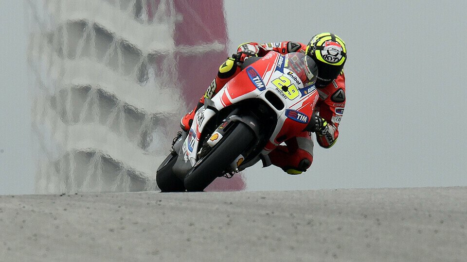Andrea Iannones Rennen auf dem COTA wurde letztlich durch die Startphase vorbestimmt, Foto: Ducati