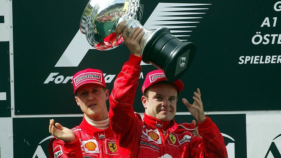 Rubens Barrichello war 2002 mit Michael Schumacher Hauptdarsteller bei einer der kontroversesten Stallregien der Geschichte, Foto: Sutton