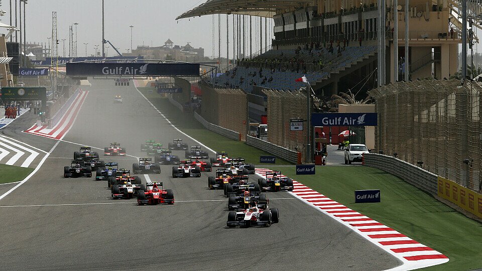 Die GP2 bestreitet 2015 zwei Wochenenden in Bahrain, Foto: Sutton