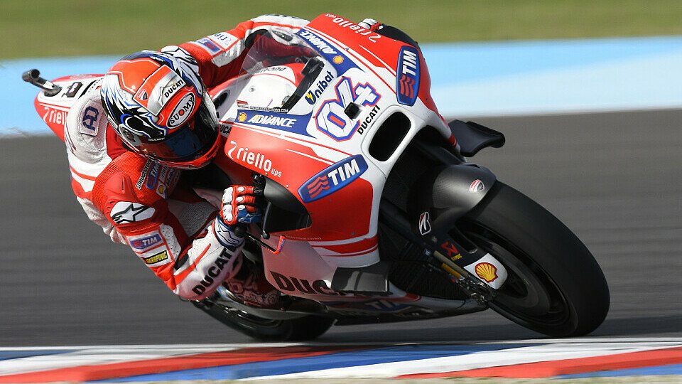 Andrea Dovizioso sammelte 2015 bislang drei zweite Plätze, Foto: Ducati