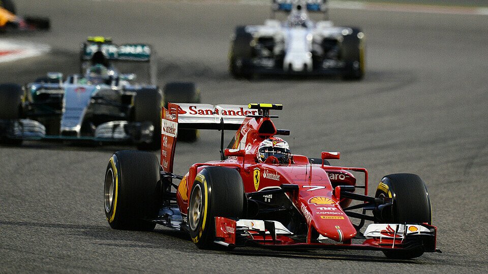 Räikkönen stürmte in Bahrain zu Platz zwei, Foto: Sutton
