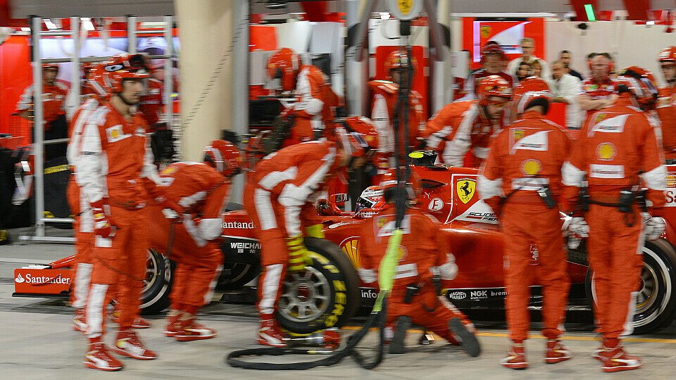 Ferrari war das schnellste Team an der Box, Foto: Sutton