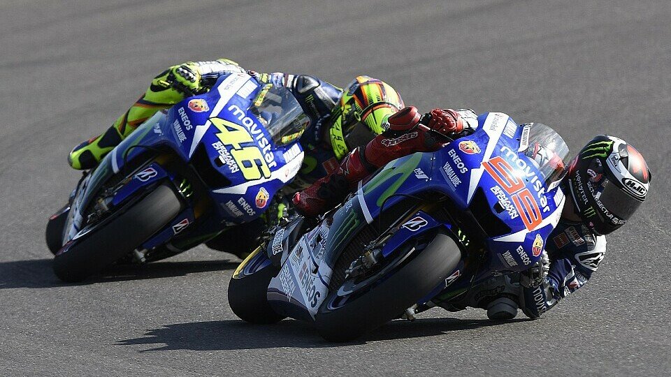 Das Duell zwischen Rossi und Lorenzo ist ein wesentlicher Faktor der spannenden Saison 2015
