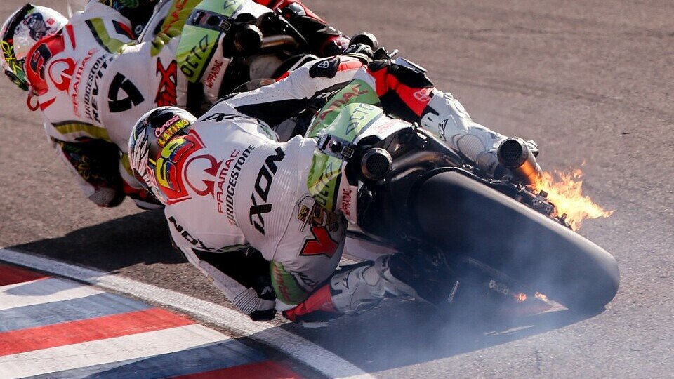 Yonny Hernandez' Rennen dauerte nur sieben Runden, Foto: MotoGP.com
