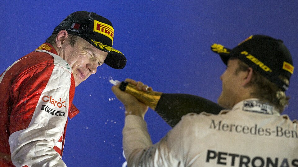 Rosberg oder Räikkönen - wer macht in Abu Dhabi das Rennen?, Foto: Sutton
