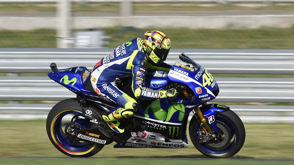 Valentino Rossi fand am Freitag in Jerez keinen Grip, Foto: Monster