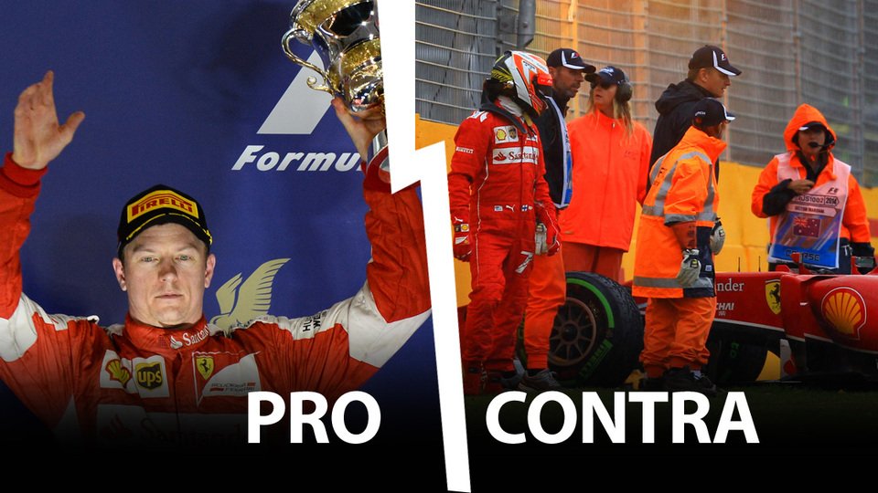 Ferrari hat entschieden: Räikkönen bleibt bei der Scuderia, Foto: Sutton