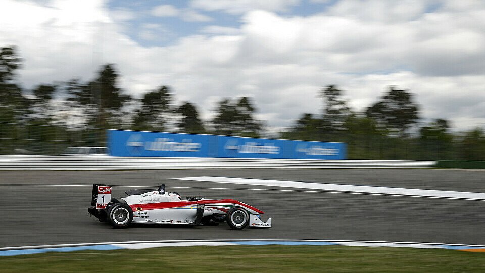 Felix Rosenqvist startet Rennen 1 in Hockenheim von der Pole Position, Foto: Formel 3 EM