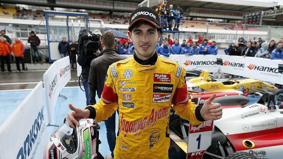 Antonio Giovinazzi gewinnt in Hockenheim, Foto: FIA F3
