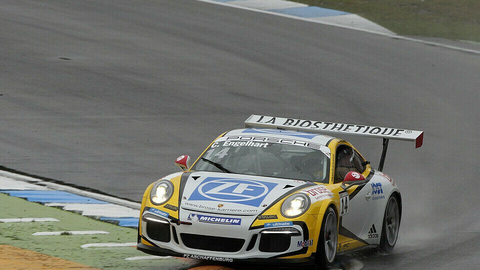Christian Engelhart rast zur Pole, Foto: Porsche
