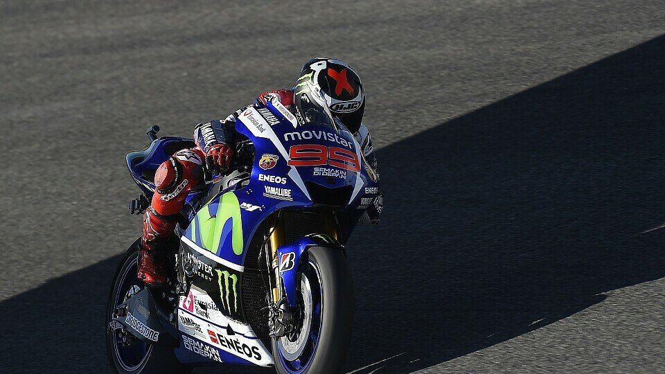 Jorge Lorenzo hängte die Konkurrenz in Jerez am Freitag ab, Foto: Yamaha