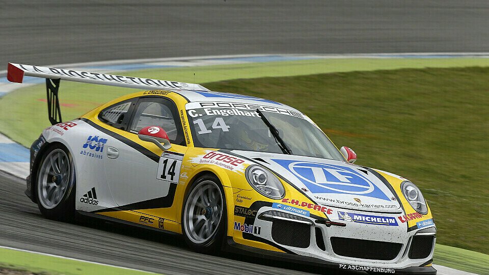 Christian Engelhardt hat das erste Rennen in Hockenheim gewonnen, Foto: Porsche
