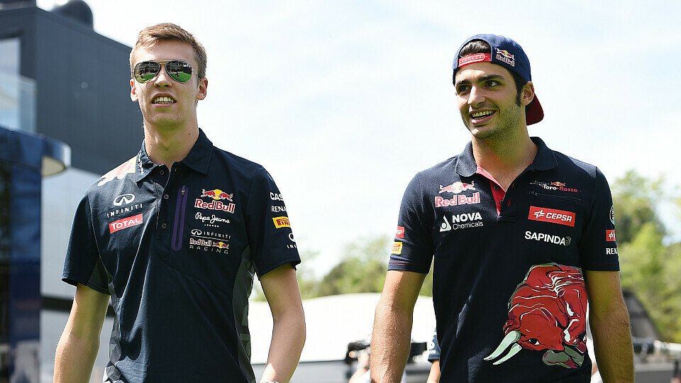 Daniil Kvyat und Carlos Sainz fahren die jeweils dritte Saison für Toro Rosso