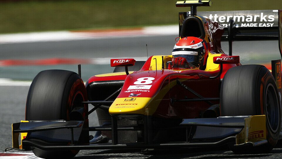 Alexander Rossi drehte auf abtrocknender Strecke die schnellste Runde, Foto: GP2 Series