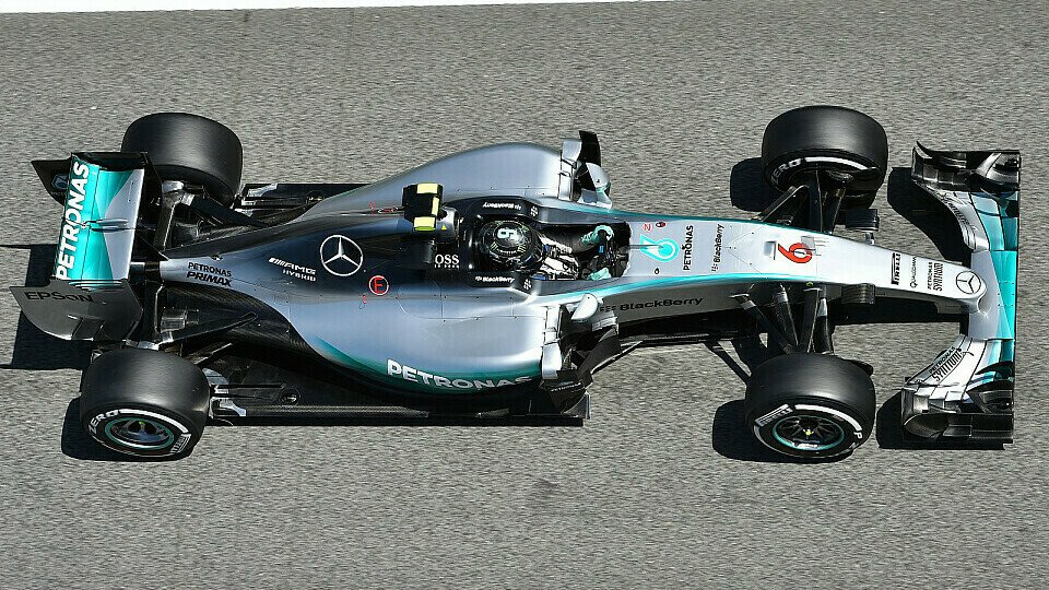 Rosberg war im Longrun der schnellere Silberpfeil, Foto: Sutton