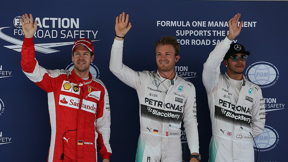 Pole für Rosberg vor Hamilton und Vettel!, Foto: Sutton