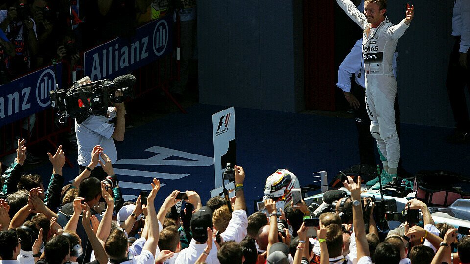 Nico Rosberg dominiert den Spanien GP - Ferrari ohne reelle Siegchance, Foto: Sutton