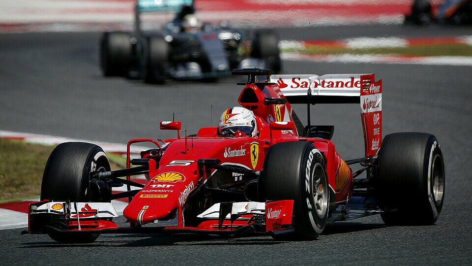 Sebastian Vettel wurde in Spanien Dritter, Foto: Sutton