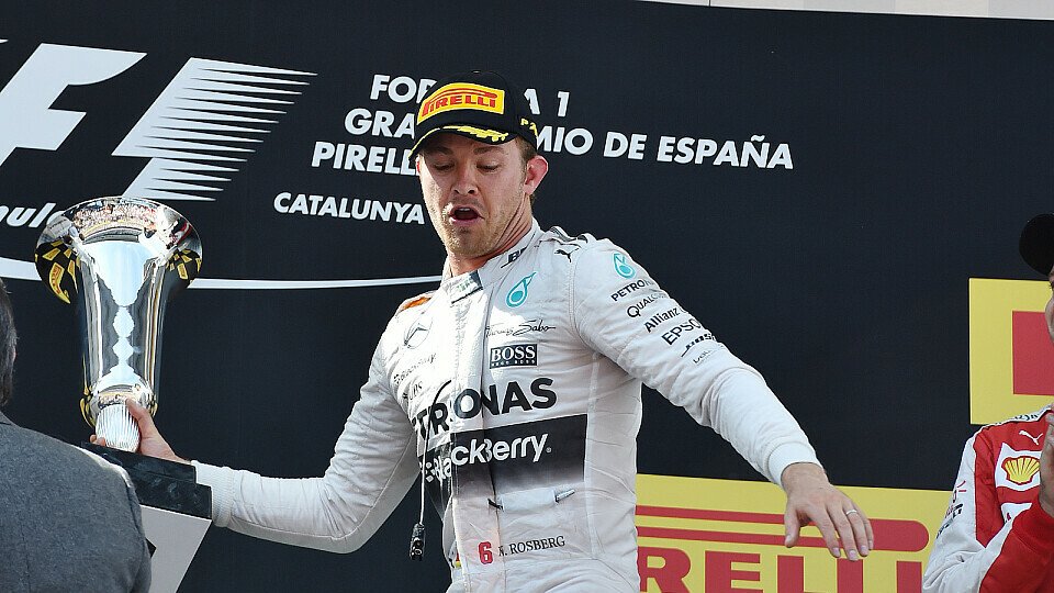 Rosberg holt ersten Saisonsieg in Barcelona, Foto: Sutton